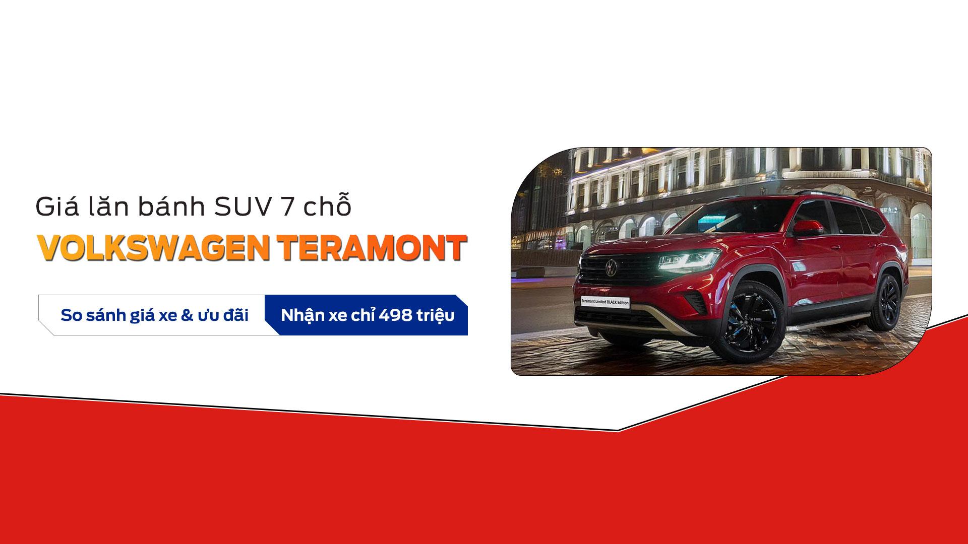 Giá lăn bánh Volkswagen Teramont 2026