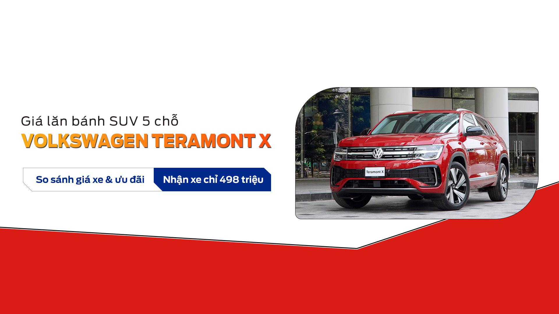Giá lăn bánh Volkswagen Teramont X 2026